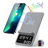 AFK Wireless Charging Station with Bluetooth Speak