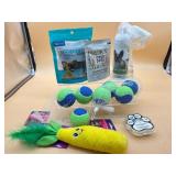 Pet lot, treats, balls and more!