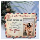 Letter from Heaven Dog Memorial Gifts for Loss of