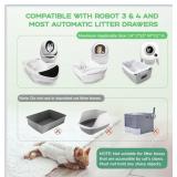 140 Count Waste Drawer Bags for Robot 3 and 4, Aut
