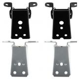 4Pcs 925066 925068 Door Hinge Set Upper Lower Left