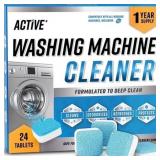 Active Washing Machine Cleaner and Descaler Tablet