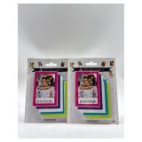 2x 5 piece Sets Of Mini Magnetic Photo frames For