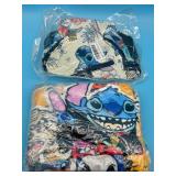 Stitch crossbody bag and throw blanket 50"x40"