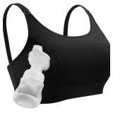 Momcozy Hands Free Pumping Bra, Adjustable Breast-