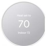 Google - Nest Smart Programmable Wifi Thermostat -