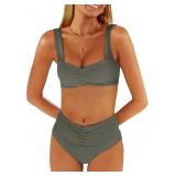 Size Medium ANRABESS Bathing Suit for Women Tummy