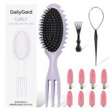 Curly Hair Brush Set,Curl Defining Brush for Curly