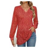 BMJL Womens Tunic Tops Fall Dressy Causal Blouses