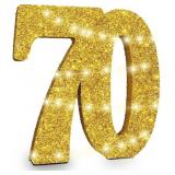 Lot Of 3 12 Inch 70th Birthday Decorations for Men