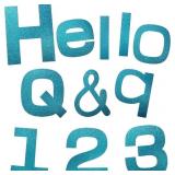 216Piece 5-Inch Bulletin Board Letters & Punctuati