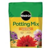 Miracle-Gro Flower and Plant Potting Mix 8 qt LOT