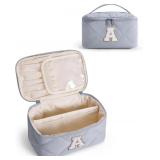 Wandering Nature Puffer Initial Makeup Bag, Person