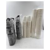 150 16oz plastic cups & 175 paper cups