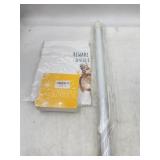 Tea towles , decor sign and shower rod