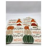 Lot Of 4 Fall Wall Hanging Decor