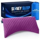 Sidney Sleep Adjustable Curved Pillows for Neck an