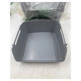 7 bins 10"x11" new gray