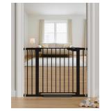 Cumbor 29.7-40.6" Baby Gate for Stairs, Mom
