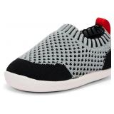 Size 3.5 See Kai Run Baby Knit INF Gray/Black