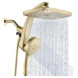 BOZYBO Rain Shower Head with Handheld: High Pressu