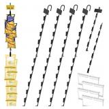Hanging Chip Clip Strips for Merchandising with Ho