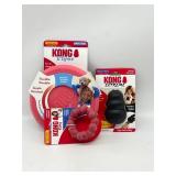 Lot of 3- Kong Dog Toys including A Ring, Extreme