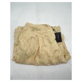 Size 10 Massimo Dutti Linen Pants Color Light Yell