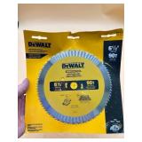 New DEWALT Circular Saw Blade, 6 1/2 Inch, 90 Toot