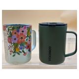 Lot of two Corkcicle mugs