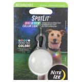 Nite Ize SpotLit Rechargeable Collar Light - Disc-