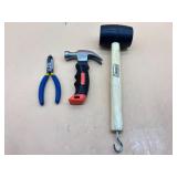 Coleman rubber mallet and other tools
