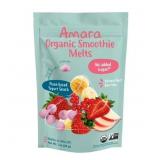 BB: 04/28 6pk Amara Organic Smoothie Melts, Mixed