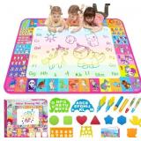 Aqua Water Doodle Mat - Kids Drawing Mat Toddlers