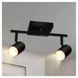 BoostArea 2-Light Track Lighting Kit, LED Track Li