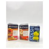 BB: 02/28 - 02/29 Lot Of 3 Various Stash Teas * no