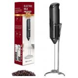 YSSOA Electric Milk Frother Handheld with Stainles