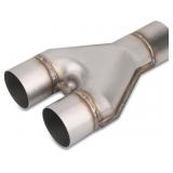 Vurkcy 2.5 inch Exhaust Y Pipe, 2.5" Single to 2.5