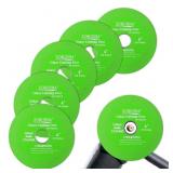 ZORUNNA 5 Pack 4" x 7/8" Glass Cutting Disc for An