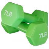 Amazon Basics Vinyl Coated Dumbbell Hand Weights