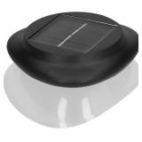 aqxreight Solar Powered with Auto OnOff 9 LEDs Wea