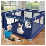 Needs Poles XVISHX 42x42 Inches Puppy Playpen with