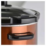 Toastmaster 4-qt. Programmable Slow Cooker Red