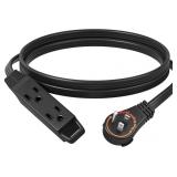 DEWENWILS 6FT Flat Plug Extension Cord, 360  Rotat