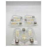 Lot Of 3 (3pk) Edison Light Bulbs Watt Unknown