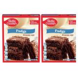 Exp8/2027 Pack Of 2 Fudge Brownie Mix, 16.3 oz LOT