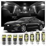8 Pieces Interior LED Lights Replacement for Ford