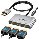 DisplayPort to HDMI Splitter for Multi Monitor Ada