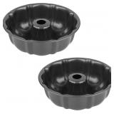 Novery 9.5" Non-stick Cake Pan, Heavy Duty Carbon