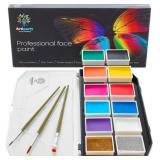 Face Paint Kit   Non-Toxic & Hypoallergenic   Prof